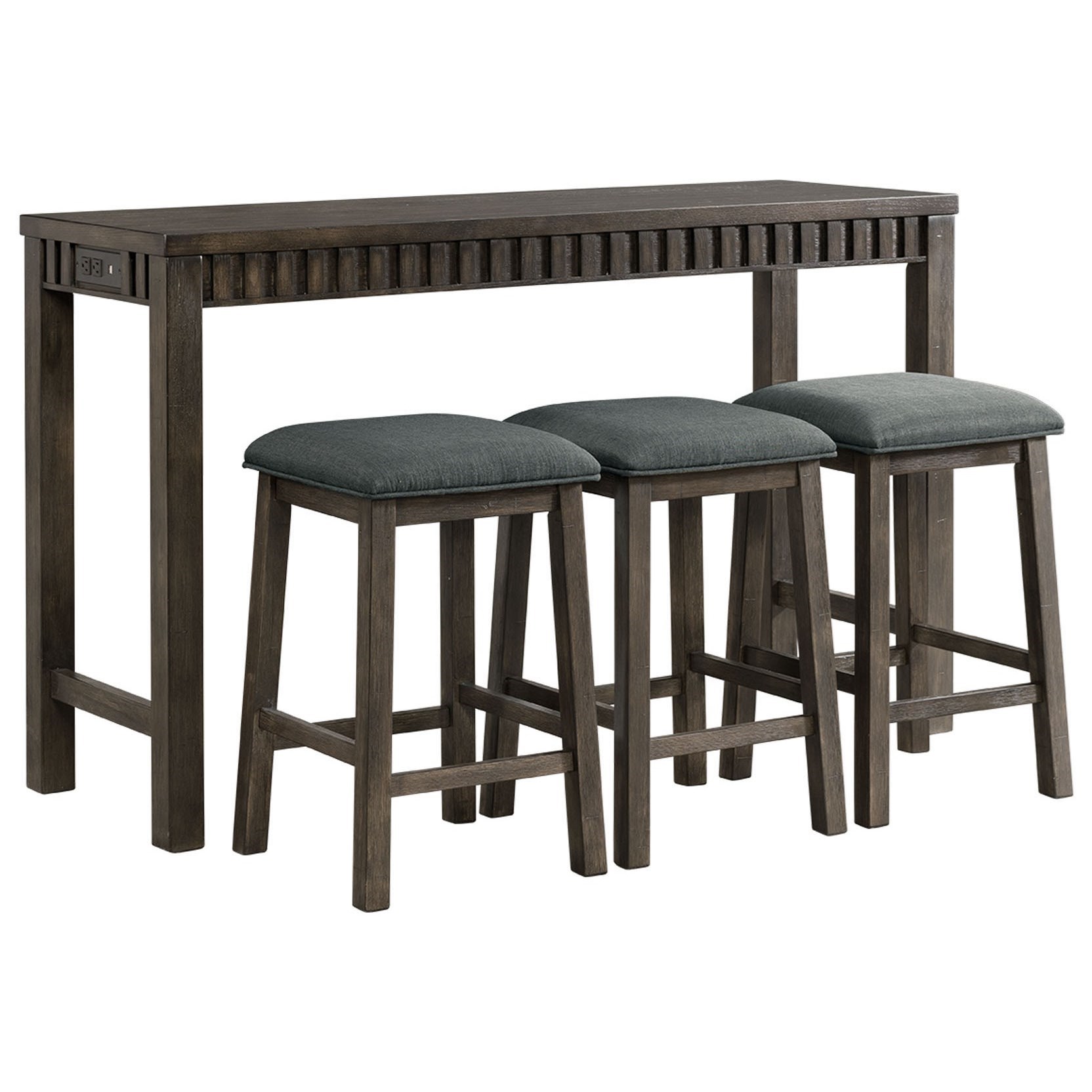 Elements International Shelter Bay TSB100BTSPE Transitional Counter